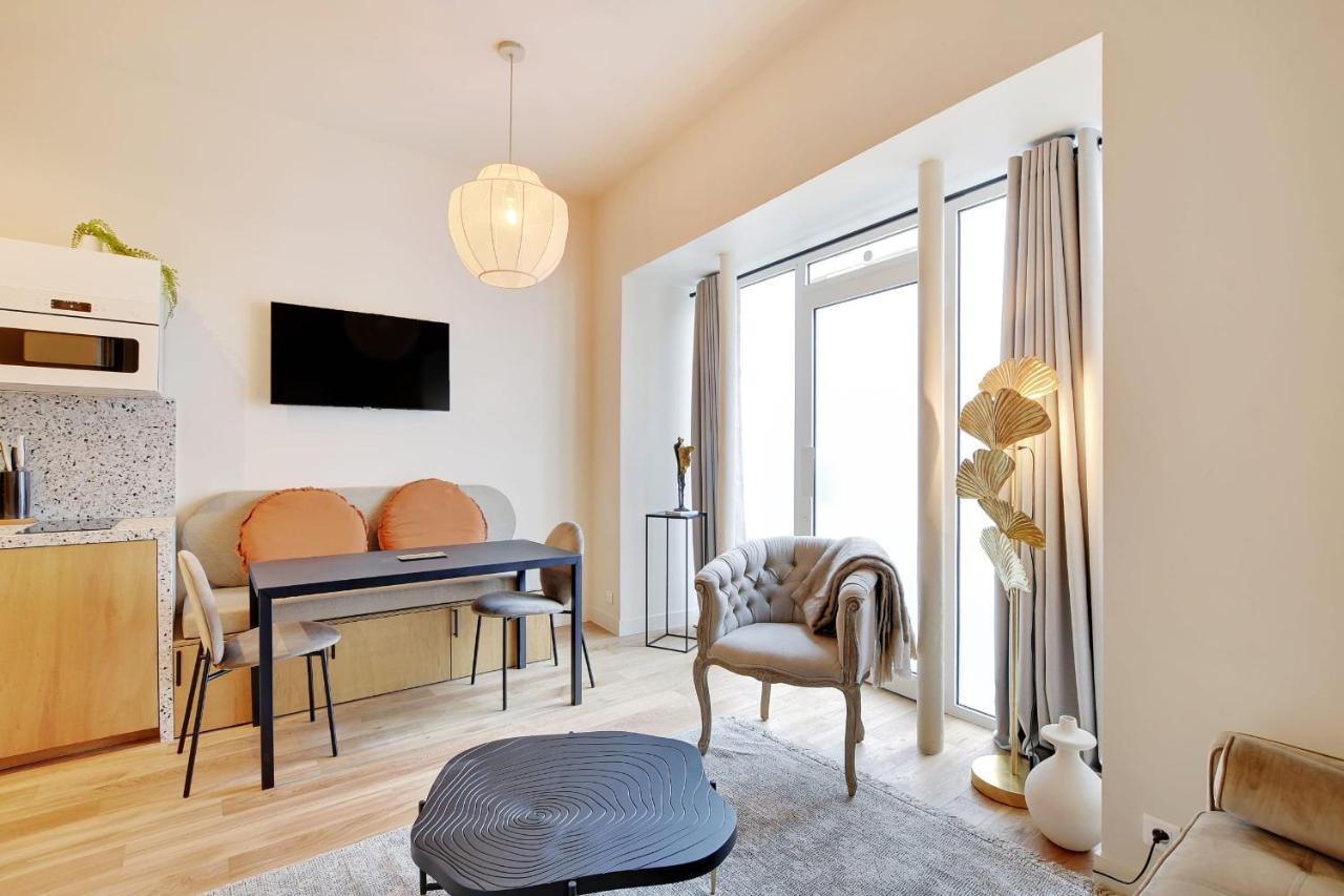 Charming 1-Bedr Parisian Apartment In Vibrant Rue D'Hauteville Kültér fotó